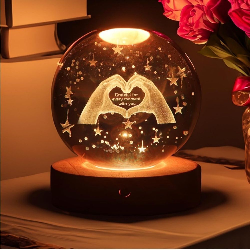 Taylor Swift Inspired 3D Crystal Ball Night Light
